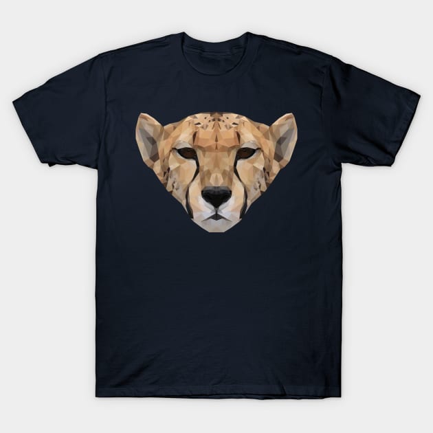 Geometrical Cheetah T-Shirt by ErinFCampbell